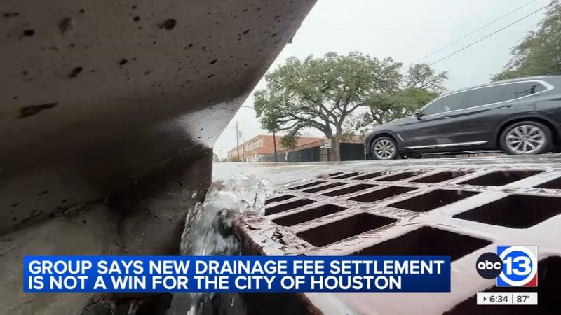 Group says new drainage fee settlement is not a win for the city of Houston