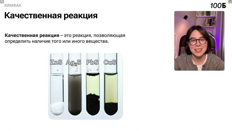 Урок №100  Идентификация неорганических веществ и ионов  Теория