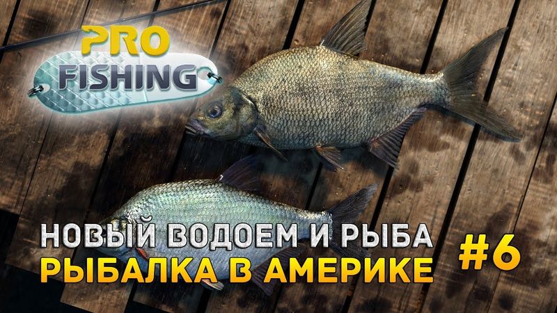 ProFessional Fishing #6 - Новый водоем и рыба. Рыбалка в Америке