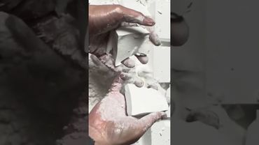 Tray of Plain Snow Fairy Dust Chalk