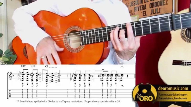 Flamenco Guitar Lesson w/ TABS | Buleria Falseta 11 | Diego de Oro