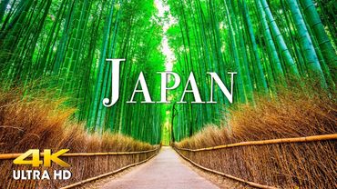 FLYING OVER JAPAN (4K UHD) Amazing Beautiful Nature Scenery with Relaxing Music | 4K VIDEO ULTRA HD