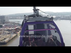Over the Thames - the IFS Cloud Cable Car | Greenwich, London