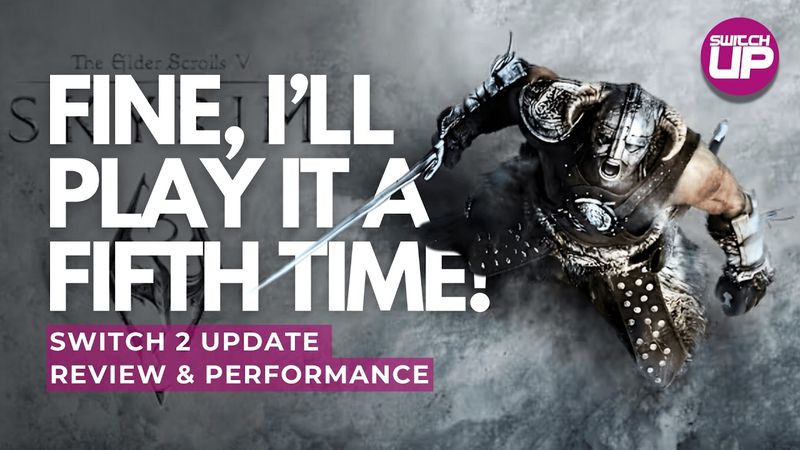 Skyrim Anniversary Edition HUGE Switch 2 Update Vs Switch 1 Review!