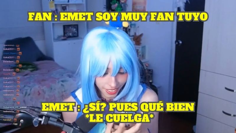 EMET SE PASA DE FRÍA CON UN FAN
