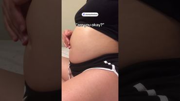 My stomach is so stuffed y’all #pregnant #weightgainers #foodbaby #challengevideo #trend #shorts
