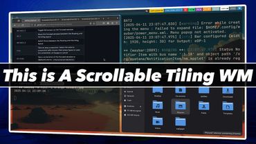 NIRI A PERFECT Scrollable Tiling Window Manager  ** MUST TRY **