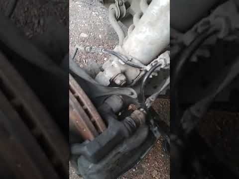 замена тормозного диска и супорта на мерседес 190, 124