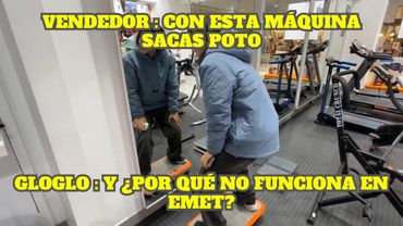 EMET Y GLOGLO PRUEBAN UNA MÁQUINA QUE AYUDA CON LOS EJERCICIOS
