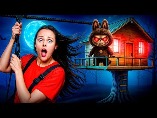 Я Нашла СЕКРЕТНЫЙ Дом Лабубу на Дереве в Реальной Жизни !