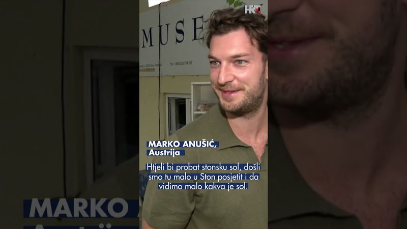 Deveti Festival soli u Stonu: Tradicija i prirodna ljepota stonske solane. 🧂 #HRTDnevnik #sol