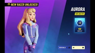 Disney Speedstorm: New Racer Unlocked: Aurora