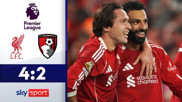 Salah entscheidet 6-Tore-Spektakel | FC Liverpool - AFC Bournemouth | Highlights - Premier League 25
