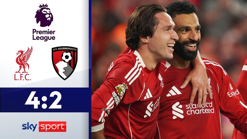 TRAUM-Einstand für Ekitiké | FC Liverpool - AFC Bournemouth | Highlights - Premier League 25