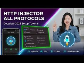 Повне налаштування HTTP-інжектора 2025 | Налаштування UDP Hysteria, SSH, V2Ray та Shadowsocks