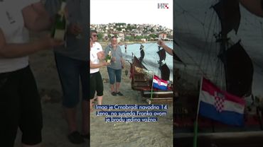 Gusarski brod u srcu Dalmacije