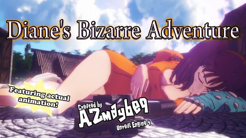 Diane's Actual Bizarre Adventure - Giantess Growth