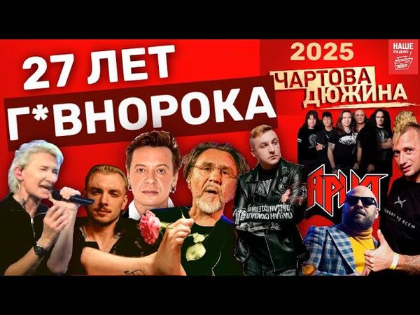 Чартова Дюжина 2025. Ария, Ленинград, Арбенина, Гудтаймс, Найк Борзов, Nagart, Смех, Биртман