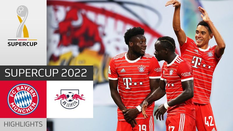 Mané’s First Goal in Official Match | RB Leipzig - FC Bayern 3-5 | Highlights | DFL-Supercup 2022