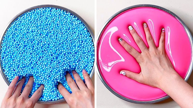 8 Hours of The Most Satisfying Slime ASMR Videos | Relaxing Oddly Satisfying Slime 2025
