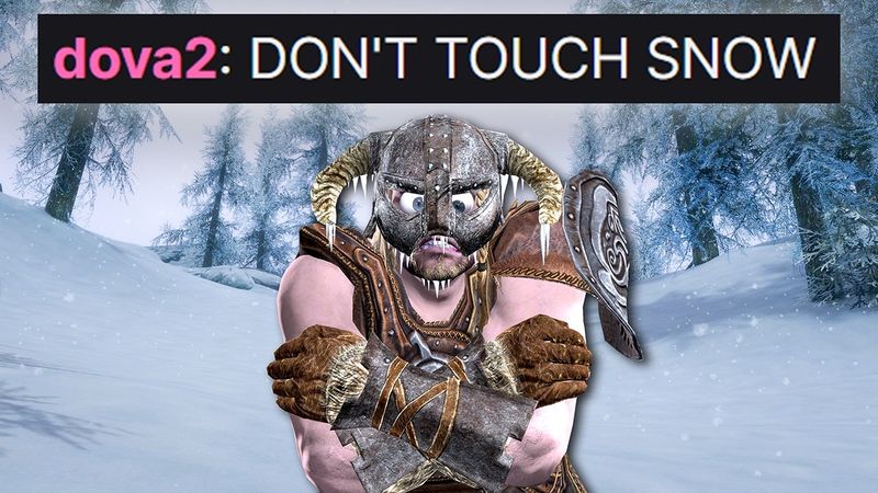 Skyrim Speedrun, but the quests make no sense