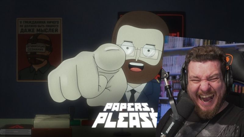 Papers, Please ► 1 серия Арстоцка доверила границу Куплинову |Анимация  | РЕАКЦИЯ НА Smart Bird Show