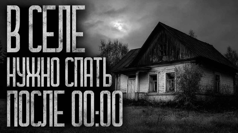В СЕЛЕ ПОСЛЕ 00:00 НУЖНО СПАТЬ! Страшные истории и страшилки.