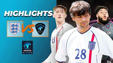 HIGHLIGHTS - Soccer Aid 2025 | England v World XI | Tomlinson, Zuu, Tevez, Ginge, Rooney & More!