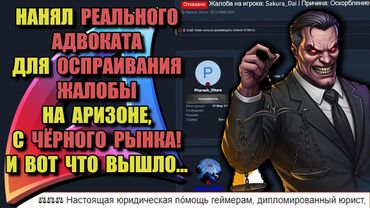 НАНЯЛ АДВОКАТА С ЧЁРНОГО РЫНКА для ARIZONA RP