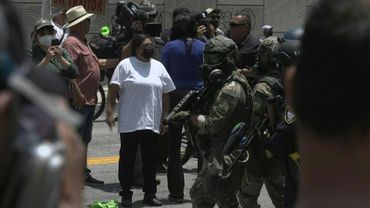 National Guard sprays tear gas against Los Angeles protesters | AFP