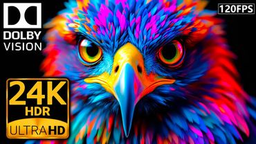 24K HDR Wild: Amazon Animals Jungle in 8K/4K HDR | 120FPS Dolby Vision