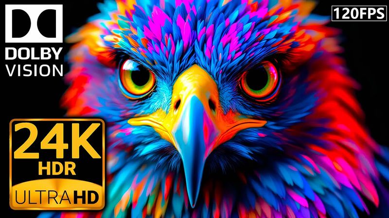 24K HDR Wild: Amazon Animals Jungle in 8K/4K HDR | 120FPS Dolby Vision