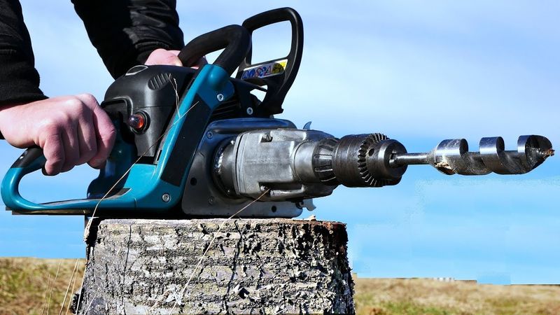 Chain Saw HACK 7 - Drill Attachment