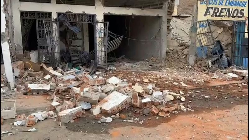 At least three injured, dozens of homes damaged by dynamite attack in Peru | AFP