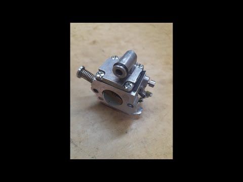 Ремонт, чистка карбюратора Stihl ms 180. Stihl MS 180 carburetor inspection and repair