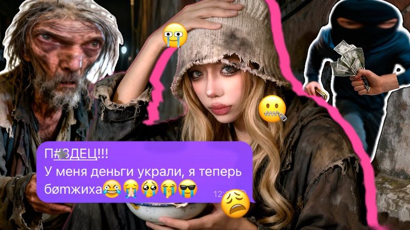 МОЙ ТРĘШ В КИТАЕ 🇨🇳🤧 укр@ли деньги 💸 тараканы 🪳