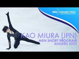Kao MIURA | Men Short Program | Angers 2025 | #GPFigure