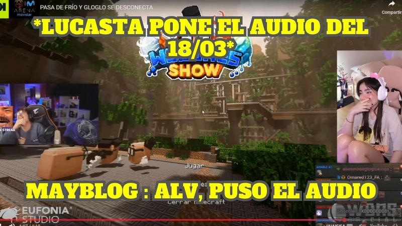 MARYBLOG REACCIONA A LUCASTA PONIENDO EL AUDIO DEL 18/03 DELANTE DE GLOGLO