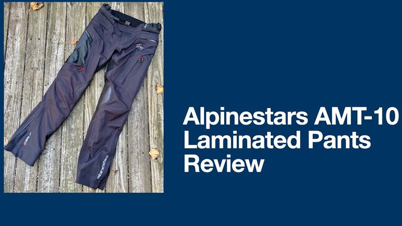 Alpinestars AMT-10 Laminated Pants Review - Lightweight with a big ole Vent