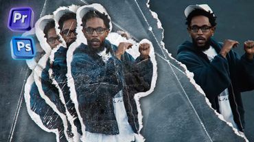 How to create PAPER RIP TRANSITIONS (Premiere Pro & Photoshop)