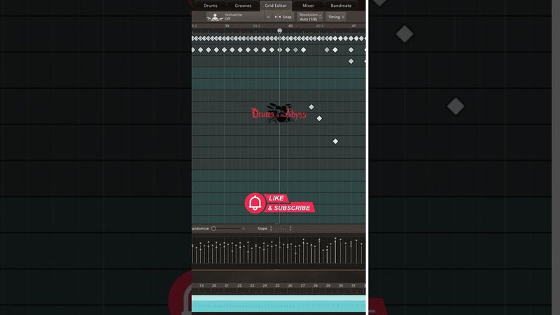 High Speed Death Metal Loop 190 BPM with Grid #Shorts