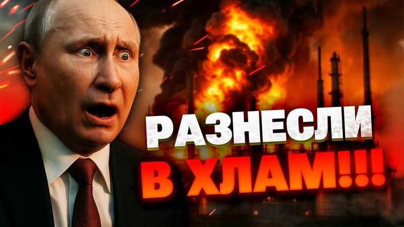 Неизвестные дроны подожгли крупнейшие российские НПЗ — паника в энергетике!