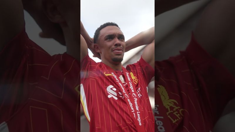 EMOTIONAL! Trent shares tearful moment with family in front of Kop