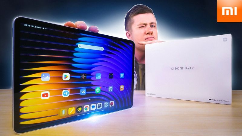 XIAOMI PAD 7 – Лучший Планшет за 25.000 Руб. в 2025 Году? 11 Дюймов, Snapdragon, 8850 мАч, Стилус