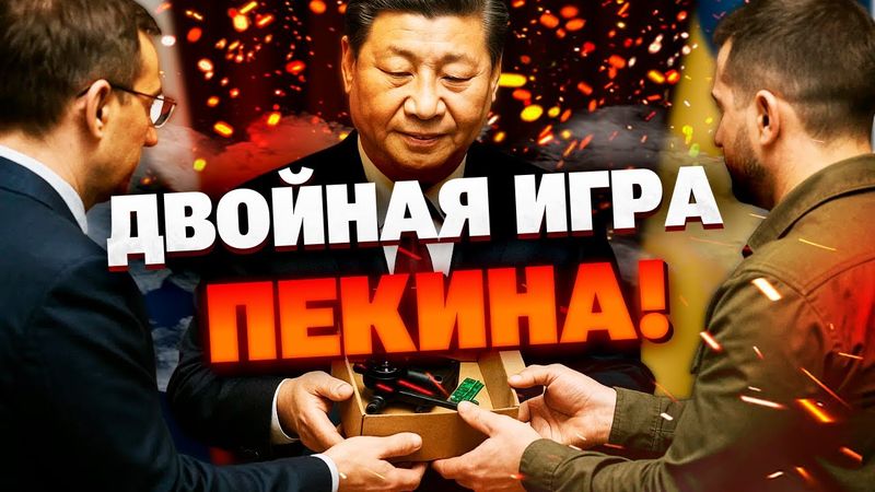 Китай ведёт двойную игру! Поставки дронов в Россию и Украину?!