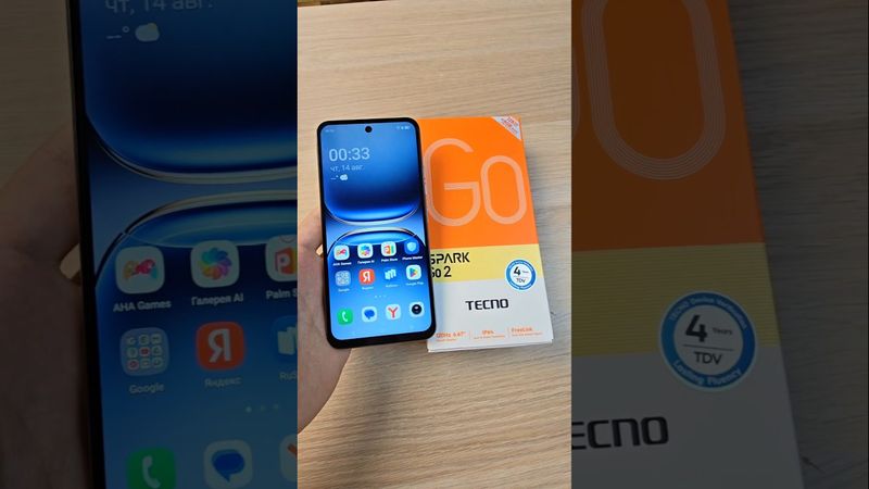 TECNO SPARK GO 2 - ТЕЛЕФОН ЗА 7000 РУБЛЕЙ!