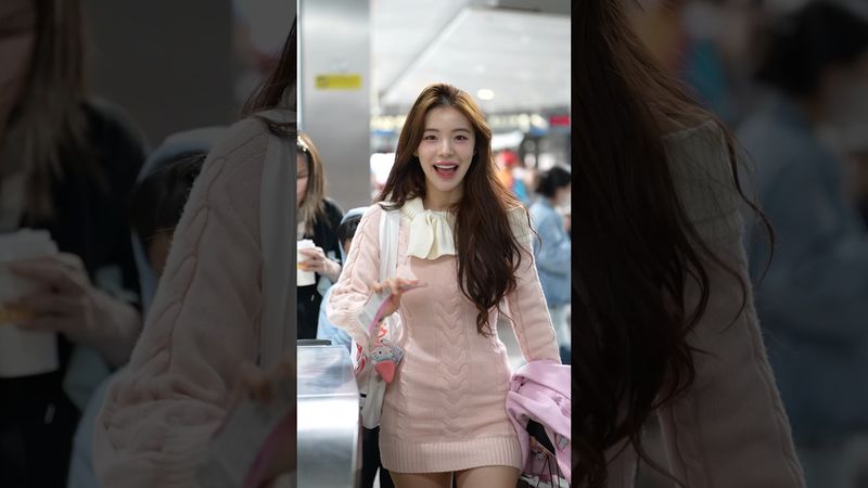 多慧大明星連出站都這麼漂亮😻@lee_dahye #李多慧 #이다혜 #cheerleader #fancam #shorts