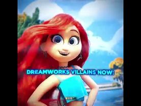 Dreamworks villains new😯 vs then ☠️ #edit #youtube #shorts #viral #tranding #villan #1millionviews