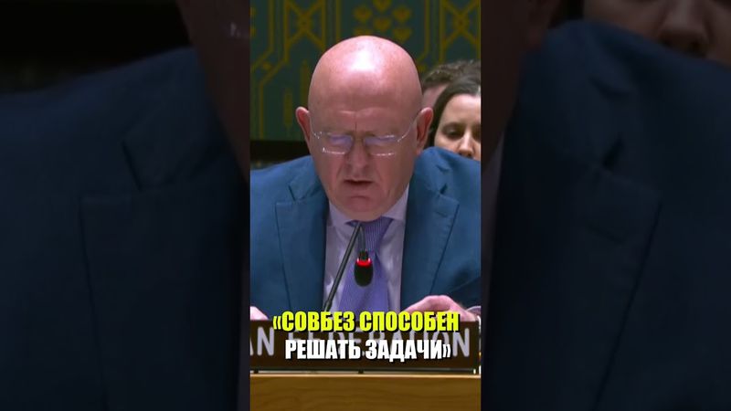 Выступление Небензи в ходе принятия доклада о работе СБ ООН в 2024 году Генеральной Ассамблее ООН