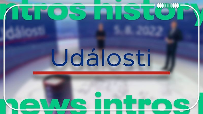 ČT Události Intros History since 1956